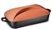 Berndes 696962 Terra Cotta Nonstick Roasting Pan with Lid 13x8x4