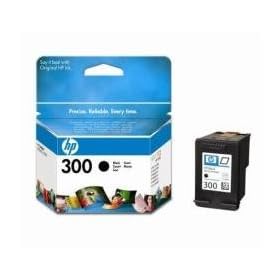 HP Cartucho de tinta negro HP 300 300 Ink Cartridges, De 20 a 80% HR, de -40 a 60 °C, de 15 a 32 °C, De 20 a 80% HR, 116 x 36 x 115 mm, 0.05 kg (0.11 libras)