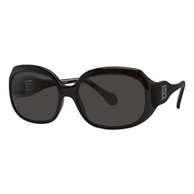 FENDI FS409 001 BLACK PLASTIC SUNGLASSES