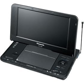 Panasonic �����Z�O�`���[�i�[���ڃ|�[�^�u�� DVD/SD/CD�v���C���[ �u���b�N DVD-LX89-K