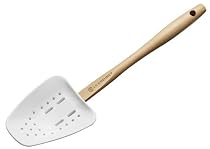 Le Creuset Silicon Jumbo Slotted Spatula, White
