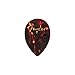 Fender 358 Tear Drop Shell Guitar Picks - 72-Pack - Extra Heavy