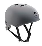 Pryme Mortal BMX Skateboard Helmet Xs-lg Fits head sizes 48-60cm Flat Textured Grey One Size Fits All
