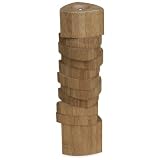 Review   / Bamboo Salt or Pepper Grinder, Triangle Design