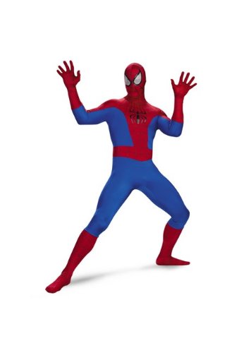  Spiderman Costume deluxe - Adult Costume