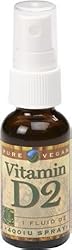 Vitamin D2 Spray 1 oz - Pure Vegan