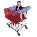 Floppy Seat Ez Carry Shopping Cart and High Chair Cover, Blue ABC
