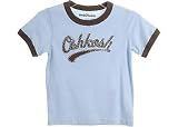 OshKosh B'Gosh Blue & Brown Logo Tee