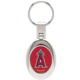 Los Angeles Angels Domed Metal Keychain