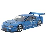 Nissan Skyline R34 GTR Body, Clear, 200mm by hpi-racing
