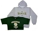 Seattle Supersonics Youth T-Shirt and Sweatshirt 2 pack