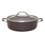 Circulon 80486 10-1/2-Inch/4-Quart Covered Tapered Sauteuse