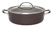 Circulon 80486 10-1/2-Inch/4-Quart Covered Tapered Sauteuse