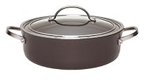 Circulon 80486 10-1/2-Inch/4-Quart Covered Tapered Sauteuse