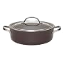 Circulon 80486 10-1/2-Inch/4-Quart Covered Tapered Sauteuse