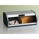 Brabantia 2320.84 Brilliant Steel Bread Box 17.5x10.75-in.