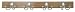 Jensen Distributing 79170 Spectrum Diversified Stratford 24-Inch Wood Rack with Four Double Hooks, Maple