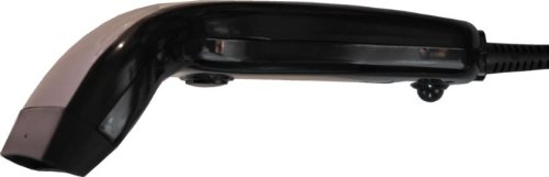 Barcode Scanner USB CCD Barcodescanner 82mm, 100 Scan/Sek. in schwarz