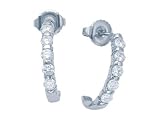 0.65 cts Round Diamonds Earrings - 18kt White or Yellow Gold LIFETIME WARRANTEE