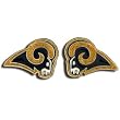 St. Louis Rams Stud Earrings - NFL Football Fan Shop Sports Team Merchandise