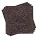 QRT101Q - Dark Cork Panels, Self-stick, 1x1, 3/8 Thick, Brown