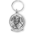 Fine Pewter Saint Patrick Key Chain