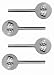 Masks on Circle Suckers Hard Candy Mold [Kitchen] [Kitchen]