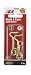 Tools & Hardware : ACE TRADING ATW # 01-3470-255 GATE HOOK 2" BRASS (CARDED 2 X 5 PACK)