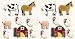 Barnyard Cakes Decorations(41199) - Farm Animals Cakes - Edible Hard Sugar Decorations