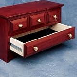 Mini Ball Bearing Drawer Slides, 9-7/8'' to 15-1/8'' Drawer Depth