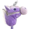 Fantasy Hobby Horse with Sound - Pink & Purple Unicorn