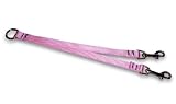 Standard Pet Dog Leash Coupler in Pink