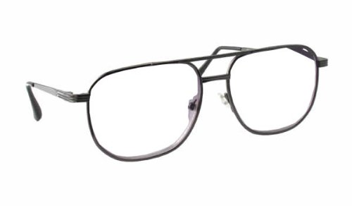 Calabria 1106 Metal Aviator Reading Glasses in Gun-Metal or Gold