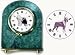 boston terrier - Boston Terrier Marble Arch Clock, 2.5 Inches Tall