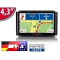 PEARL 4,3"/ 10,9 cm GPS-Navigationssystem VX-43 Easy D-A-CH