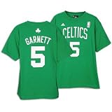 Boston Celtics Kevin Garnett Youth Name and Number T-Shirt (Green)