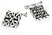 Sterling Silver Celtic Cufflinks by Cuff-Daddy