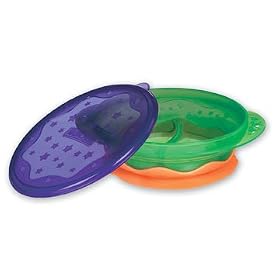 Munchkin Stay-Put Suction Toddler Bowl with Lid