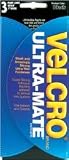 Velcro ULTRA MATE Glue On Strip 1X3' Black 91050, 2 Item(s)/Order