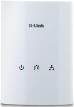 D-Link Systems DHP-500AV PowerLine AV 500 Adapter (White)