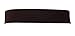 eVogues Plus size Brushed Silver Eyelet Locking Elastic Fashion Belt Brown - One Size Plus