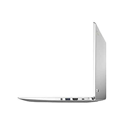 TOSHIBA N2840 13.3-Inch Full HD Chromebook High Performance Laptop, Intel Celeron Dual-Core Processor, 4GB Memory, 16GB SSD, Webcam, WIFI, HDMI, Chrome OS, Silver