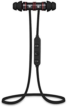 Bluetooth Earbuds, Wireless Noise Cancelling Headphones, Bluetooth Stereo Headset Earphones with Microphone for Sports &amp; Running with Magnet Attraction(Bluetooth V4.0)