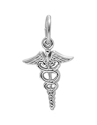 Rembrandt Charms Caduceus Charm