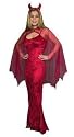 Great for Red Hot Panne Velvet Sexy Dress Too! - New Devil Diva - Sexy Devil Costume for Women