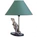 Tyrannosaurus Dinosaur Lamp - Brown/ Green