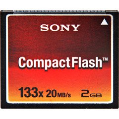 Sony 2 GB 133x CompactFlash Memory Card NCFC2G
