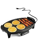  : Proctor Silex 38509 Nonstick Electric Griddle, Black