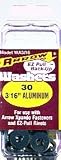 Arrow Fastener #WA3/16 3/16 Aluminum Washer