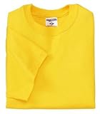JERZEES - 100% Cotton T-Shirt Gold-L